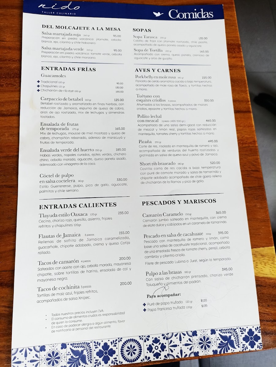 Menu Nido Taller Culinario-9