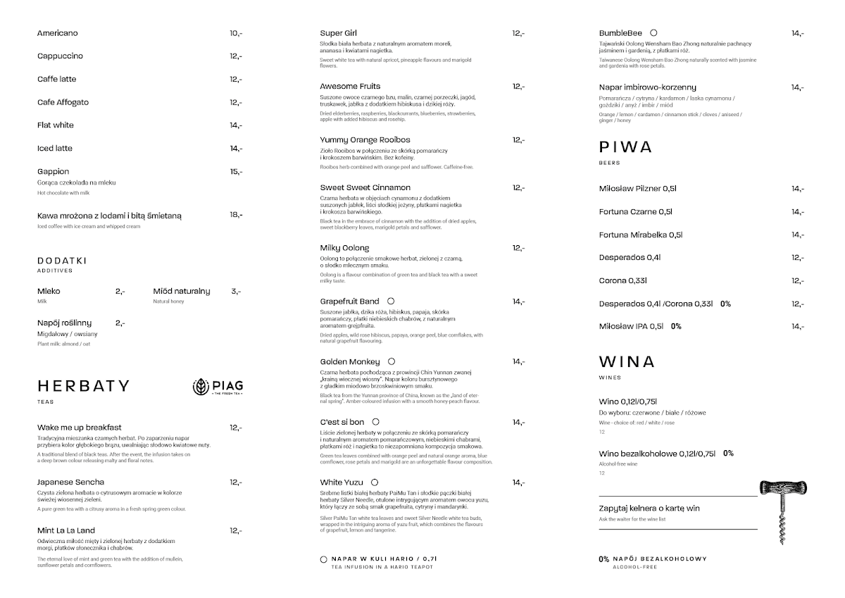 Menu Niedźwiedzia 25 Restauracja-5