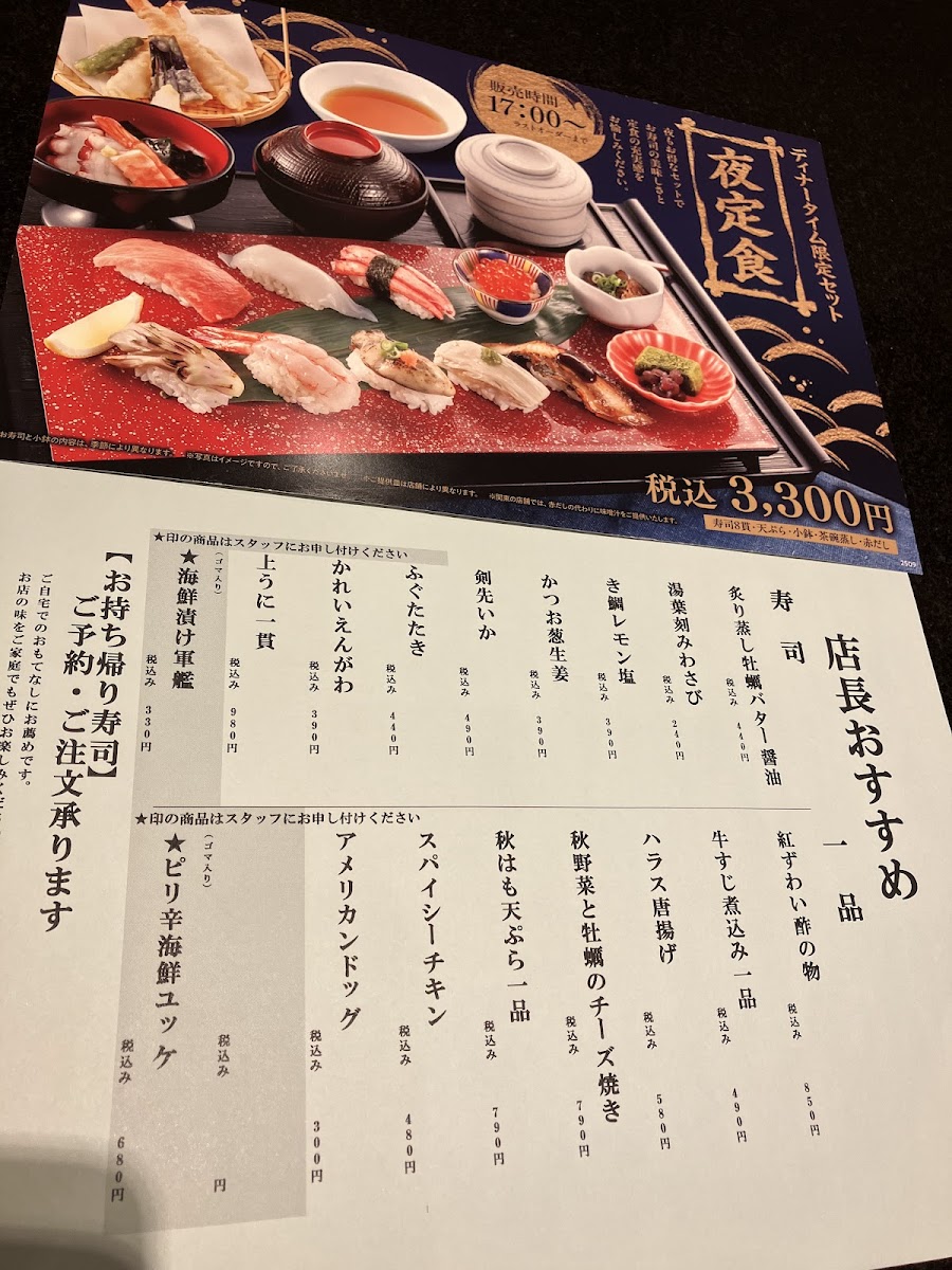 Menu Nigiri Chojiro Hirabari-4