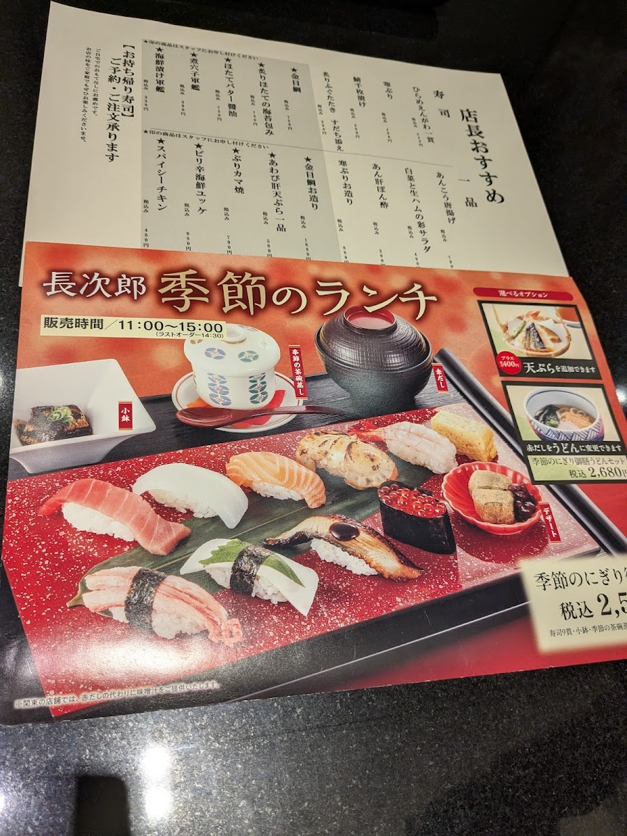 Menu Nigiri Chojiro Hirabari-6