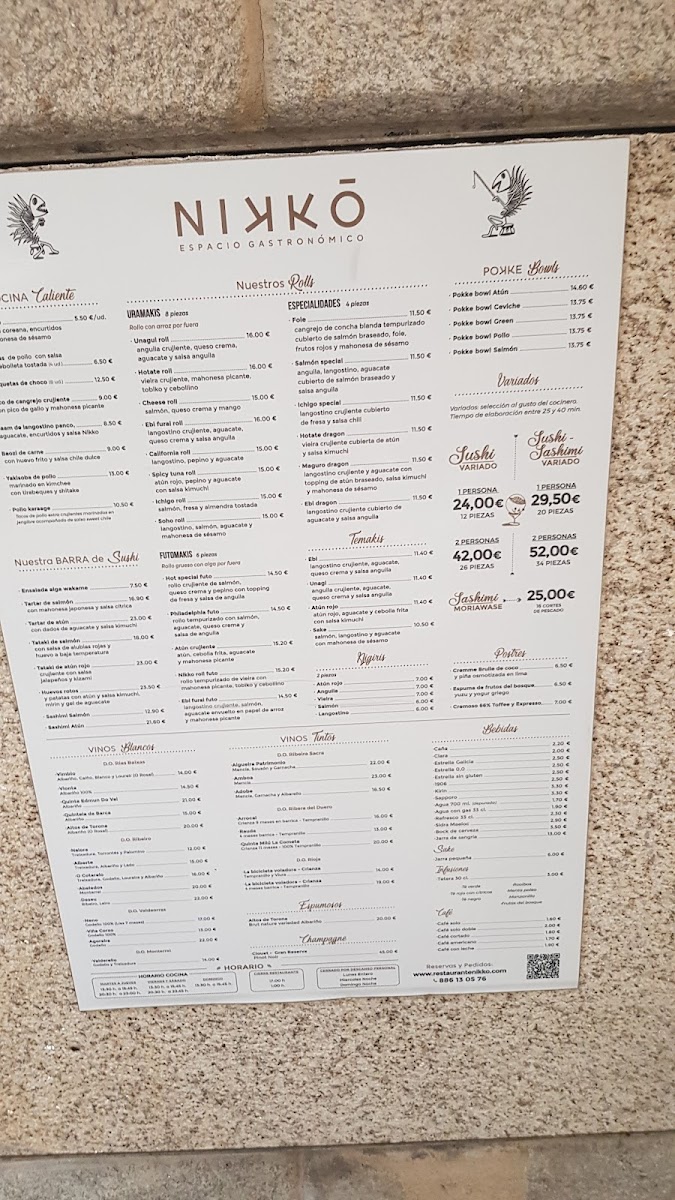 Menu Nikko Espacio Gastronomico-2