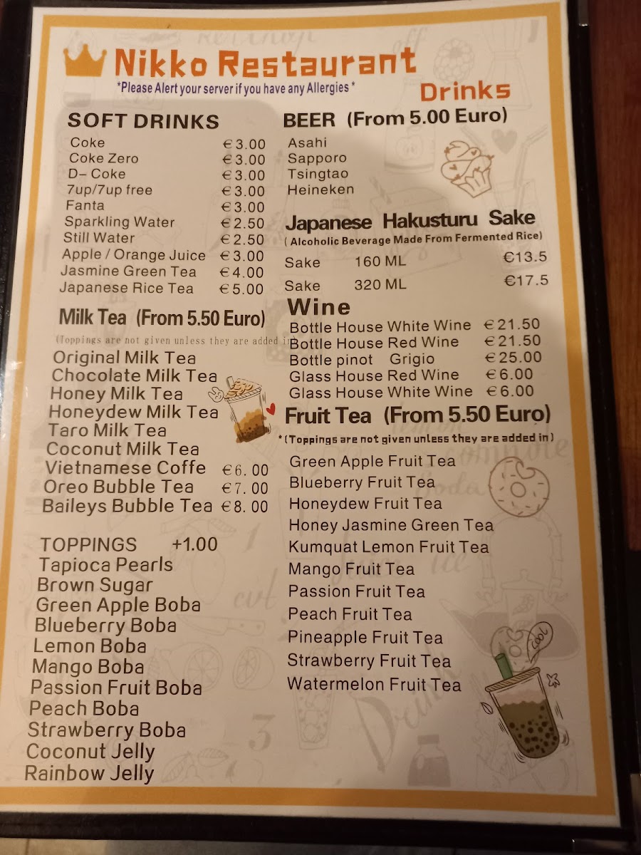 Menu Nikko-2
