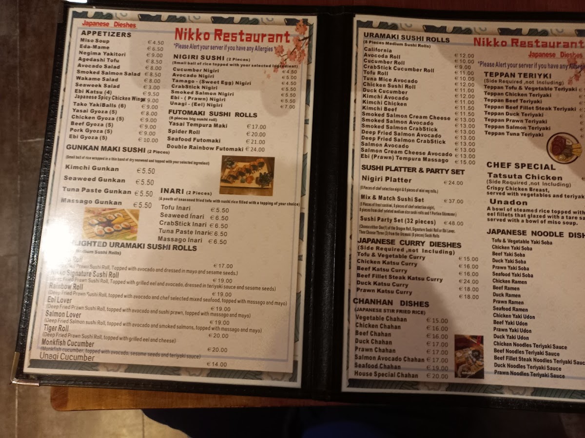 Menu Nikko-4