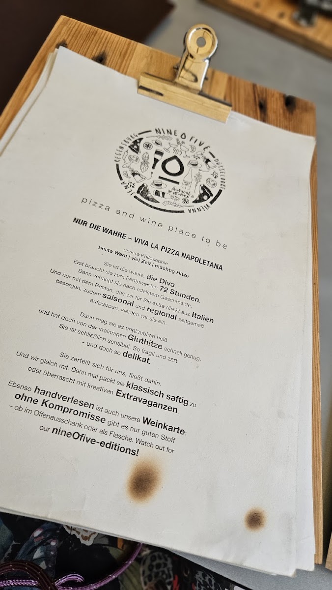 Menu Nineofive-6