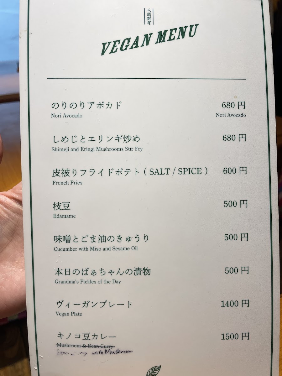 Menu Ningen Restaurant-9