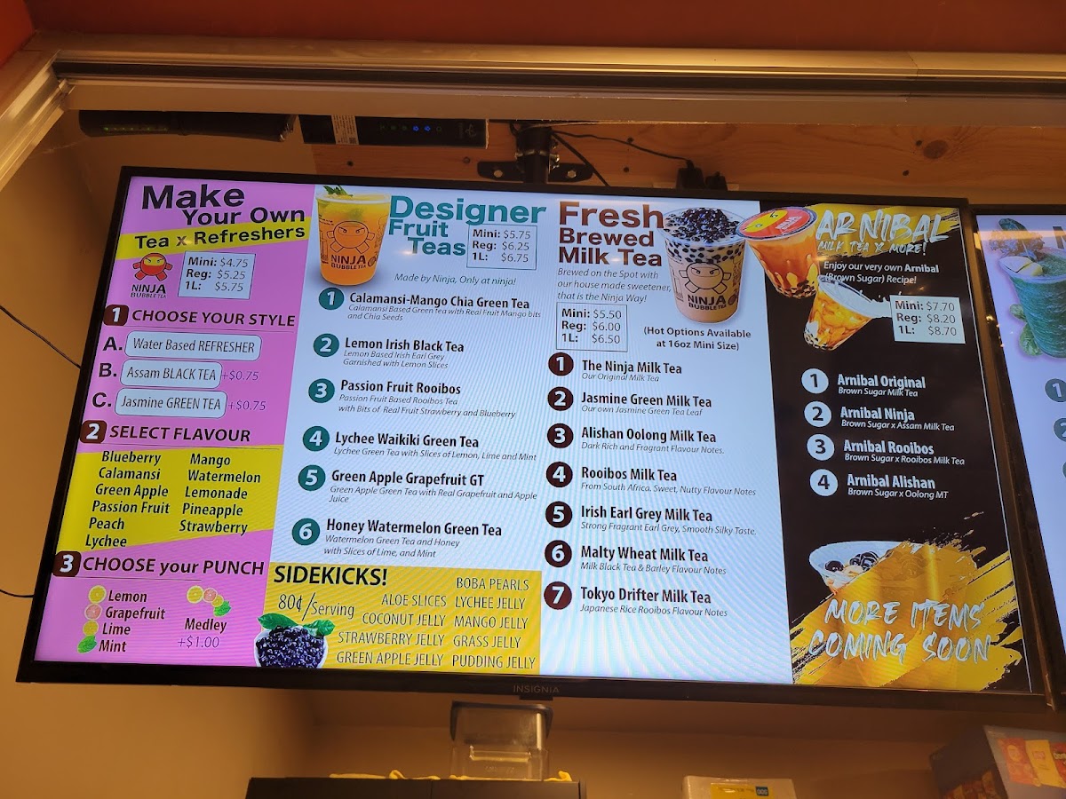 Menu Ninja Bubble Tea Express-9