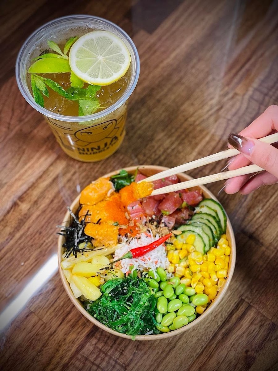 Ninja Bubble Tea X Poké - Guildford Village-3