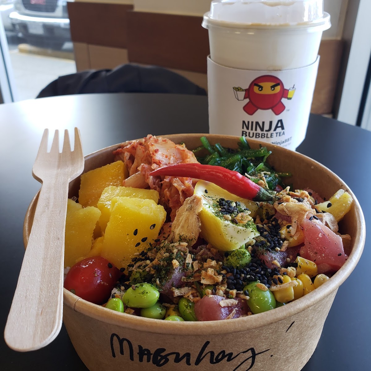 Ninja Bubble Tea X Poké - Port Coquitlam-7