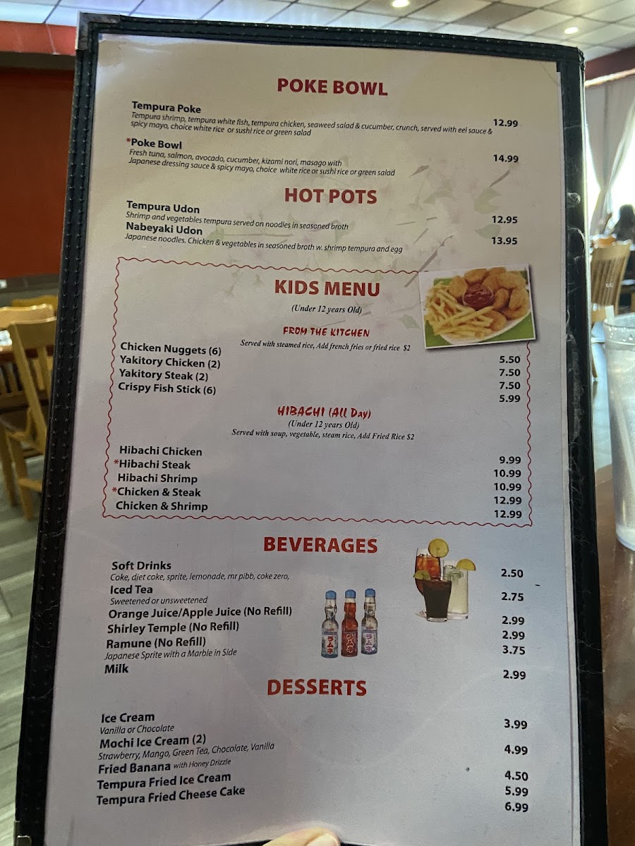 Menu Ninja Sushi And Steak-2