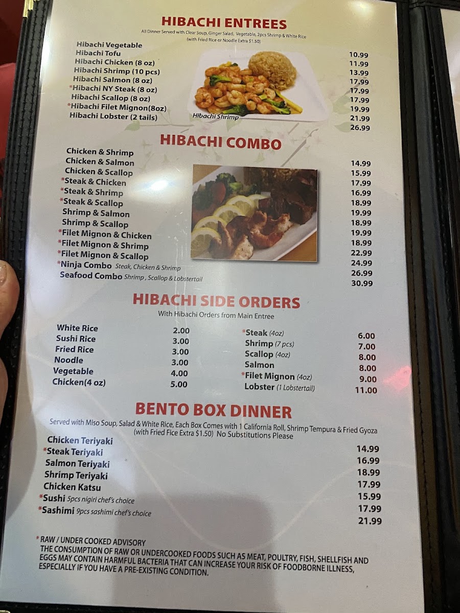 Menu Ninja Sushi And Steak-8