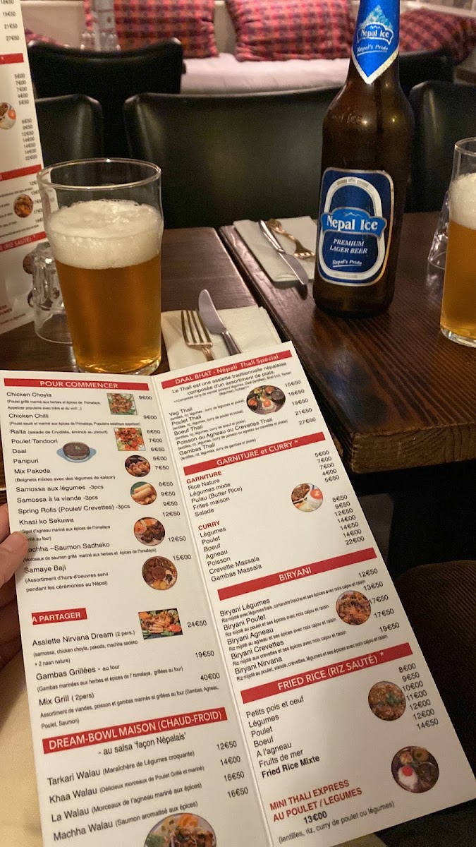 Menu Nirvana Dream-8
