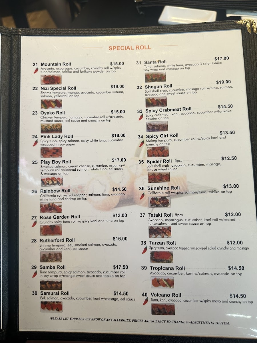 Menu Nizi Sushi-1
