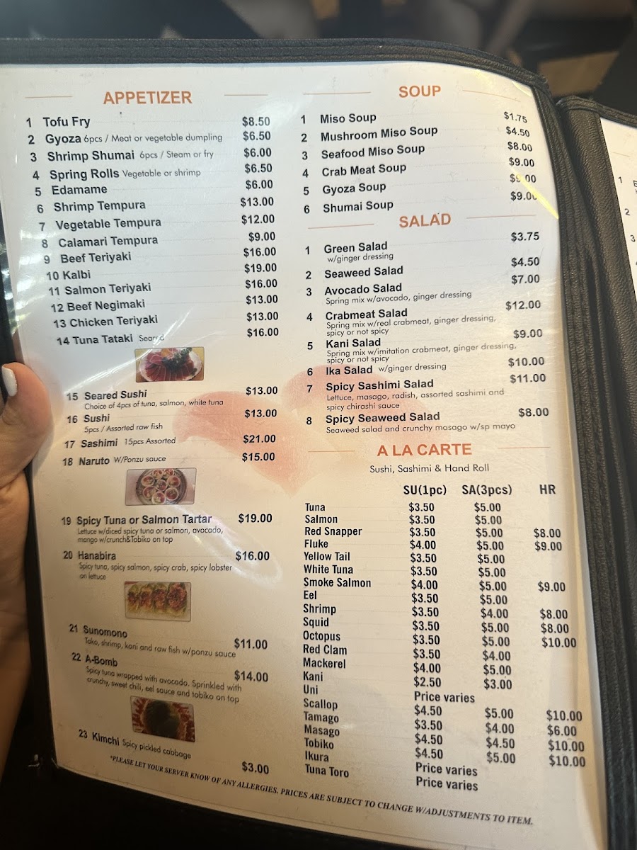 Menu Nizi Sushi-7