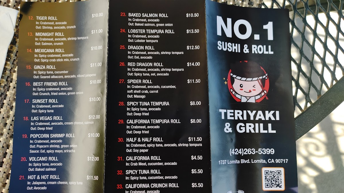 Menu No. 1 Sushi & Roll-5