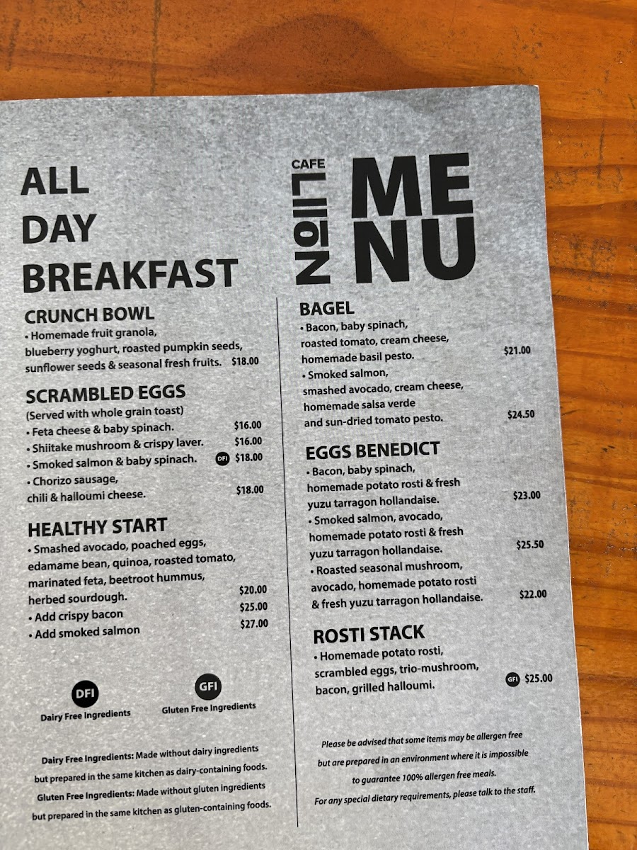 Menu No. 117 Cafe-9