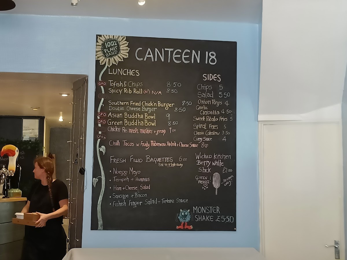 Menu No 18 Cafe Swansea-10