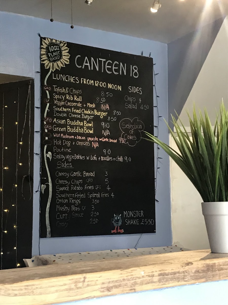 Menu No 18 Cafe Swansea-8