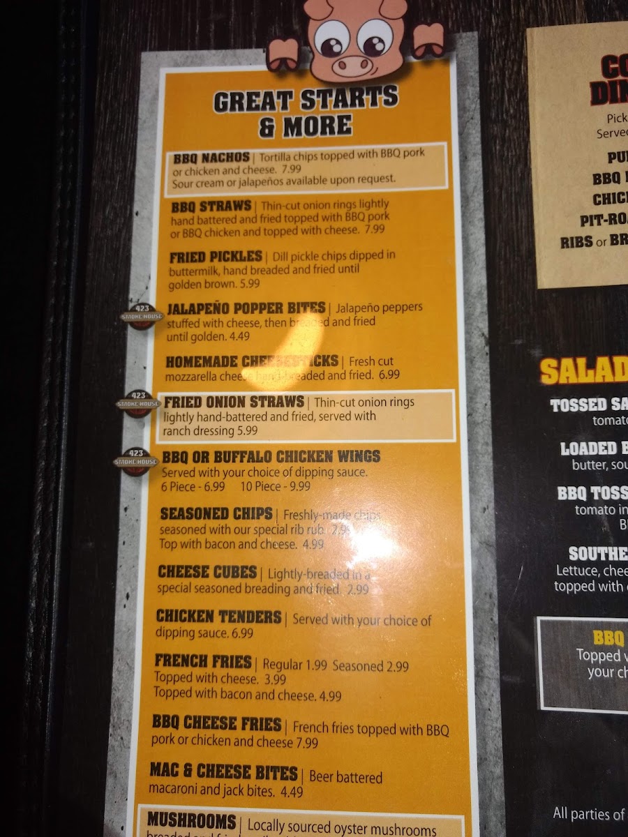 Menu No. 423 Smokehouse-10