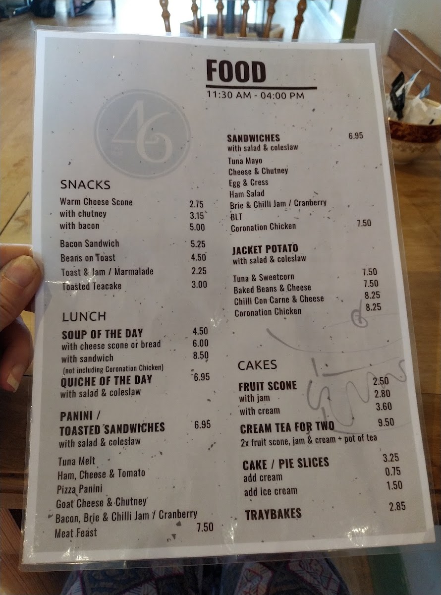 Menu No. 46 Coffee Shop-5