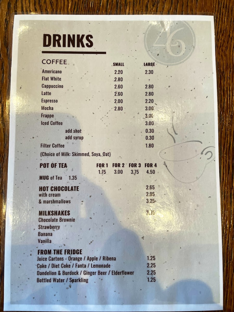 Menu No. 46 Coffee Shop-7