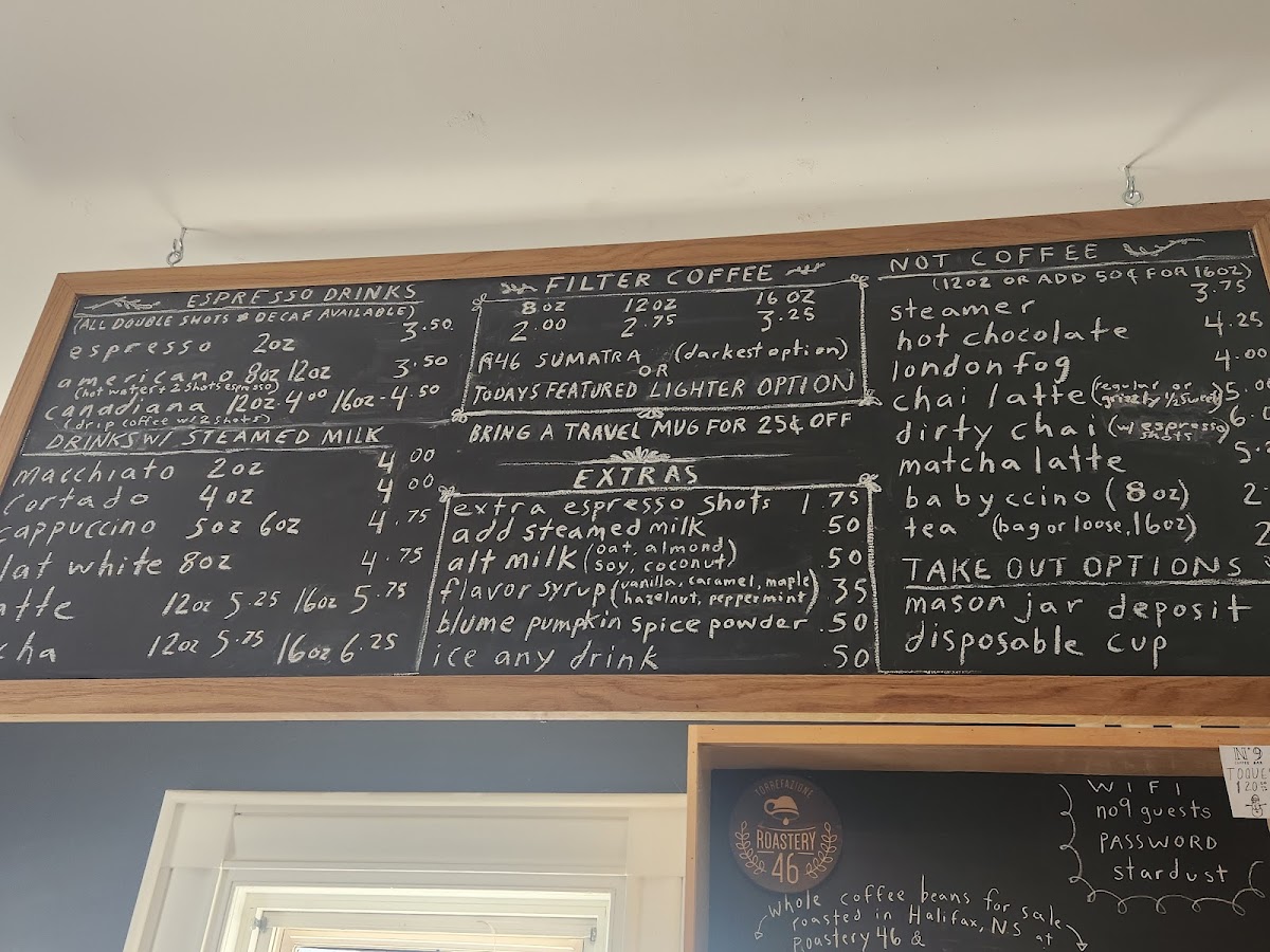 Menu No 9 Coffee Bar-5