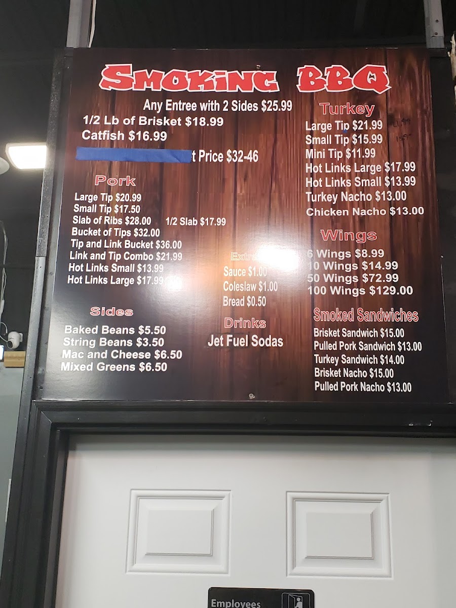 Menu No Sauce Az Smokehouse-3