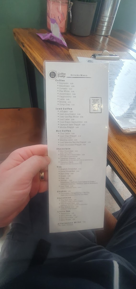 Menu No.92 Coffee Stevens Park-6