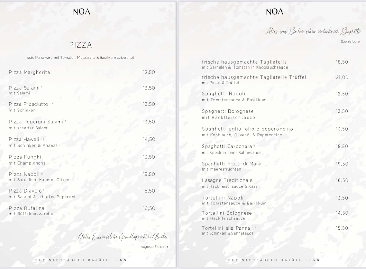 Menu Noa Rheinterrassen Kajüte Bonn-3