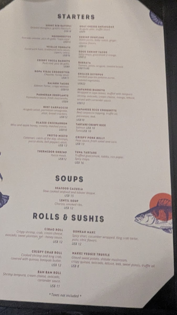 Menu Noah Marina-6