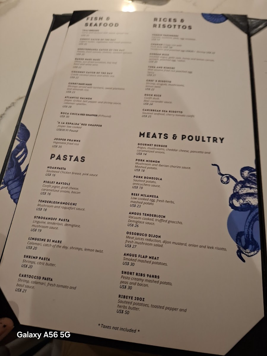 Menu Noah Marina-7