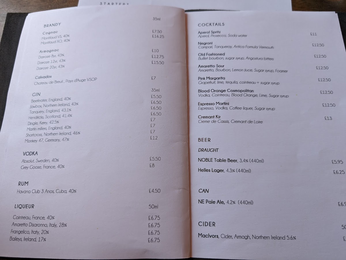 Menu Noble-10
