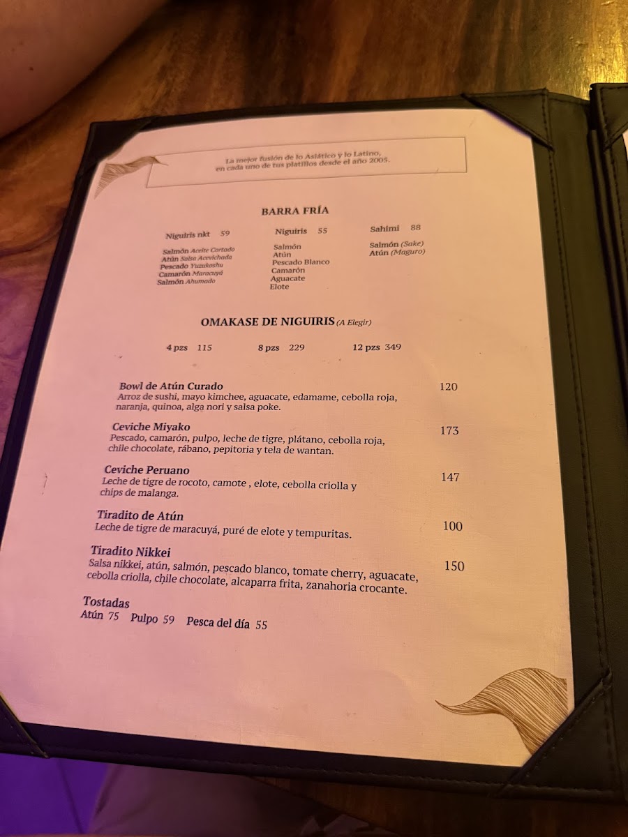 Menu Nokiate It-2