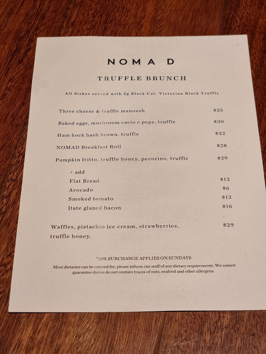 Menu Nomad Melbourne-6