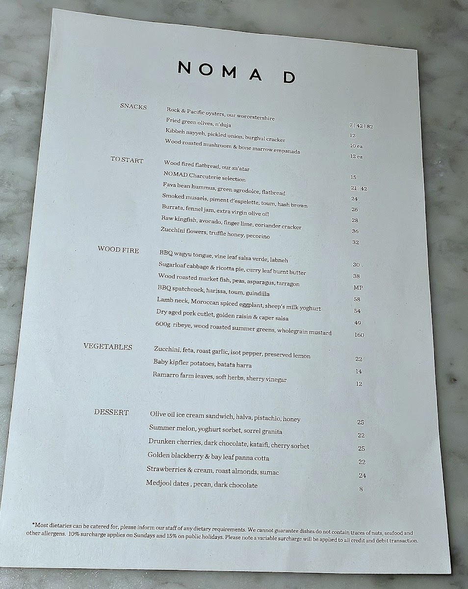 Menu Nomad Melbourne-8