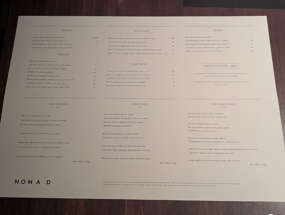 Menu Nomad Melbourne-9