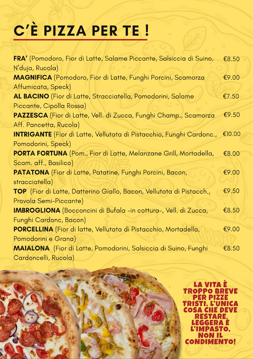 Menu Non Mi Dire-1