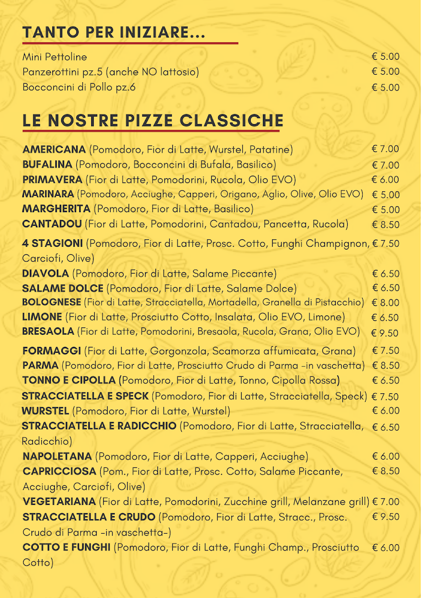 Menu Non Mi Dire-2
