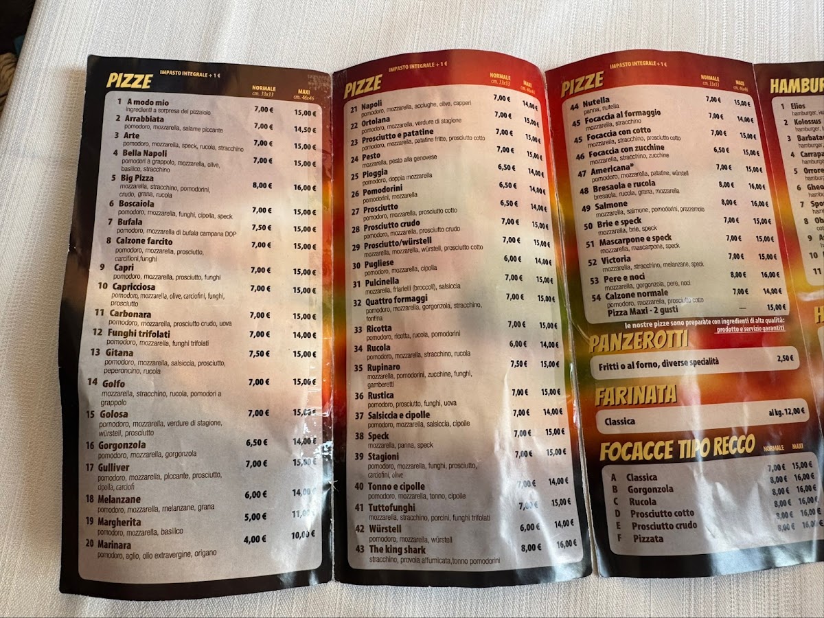 Menu Non Solo Pizza Chiavari-10