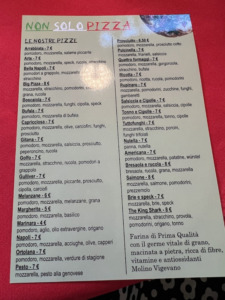 Menu Non Solo Pizza Chiavari-9