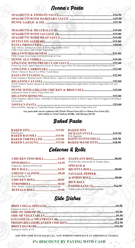 Menu Nonna Bella's-2