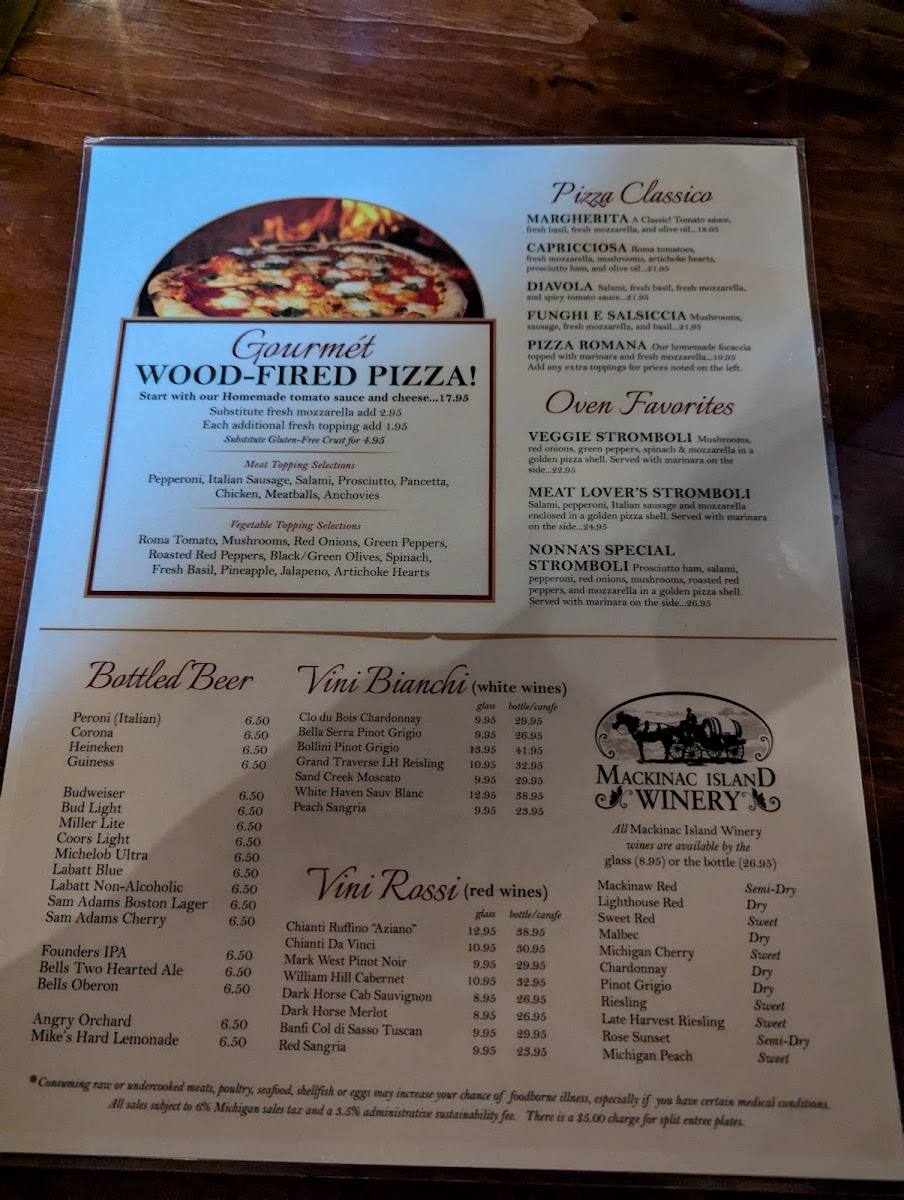 Menu Nonna Lisa's Italian Restaurant-3