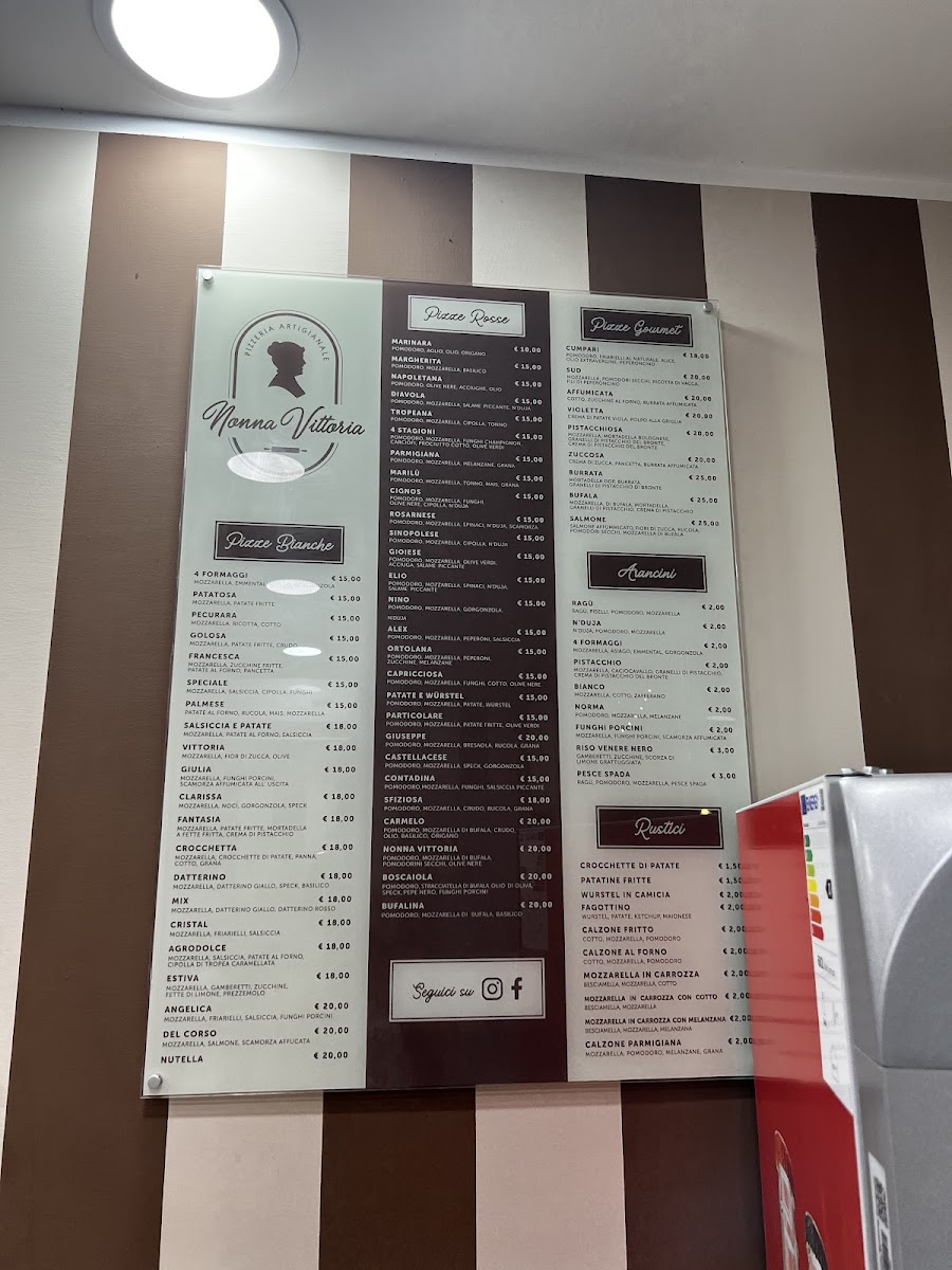Menu Nonna Vittoria Pizzeria-1