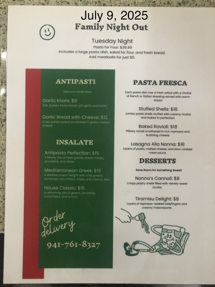 Menu Nonna’S Pizzeria Bradenton-5
