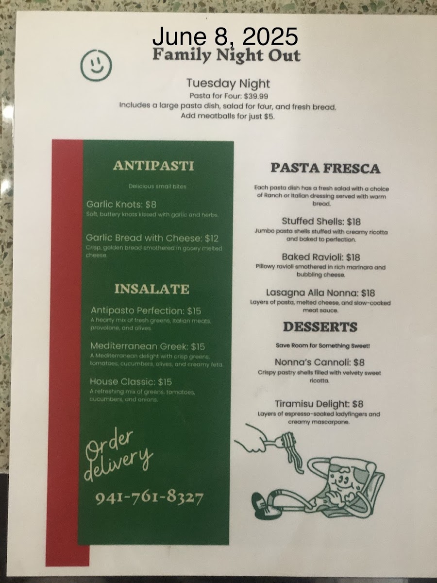Menu Nonna’S Pizzeria Bradenton-6