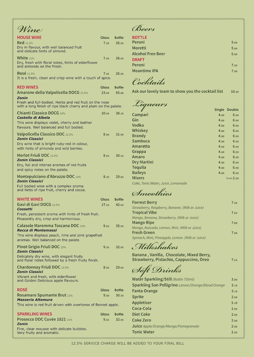 Menu Nonnos Pizza (Crouch End)-2