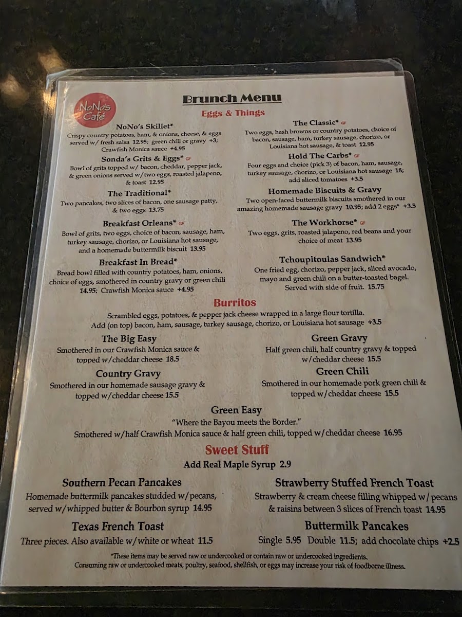Menu Nono's Cafe-5