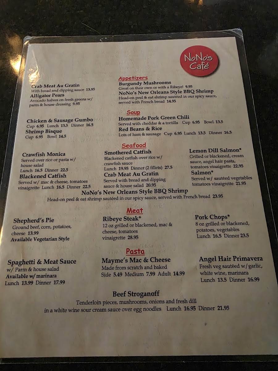 Menu Nono's Cafe-7