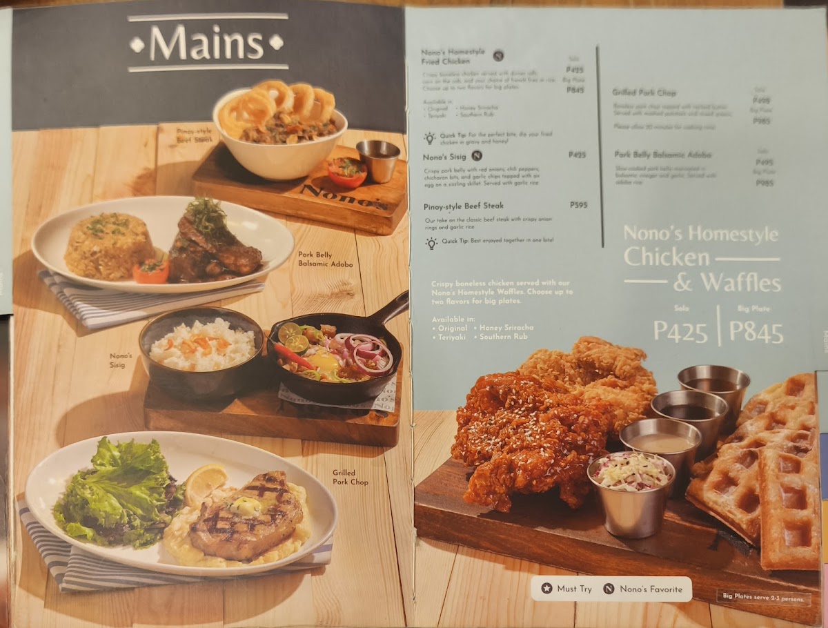 Menu Nono's Up Town Center-3