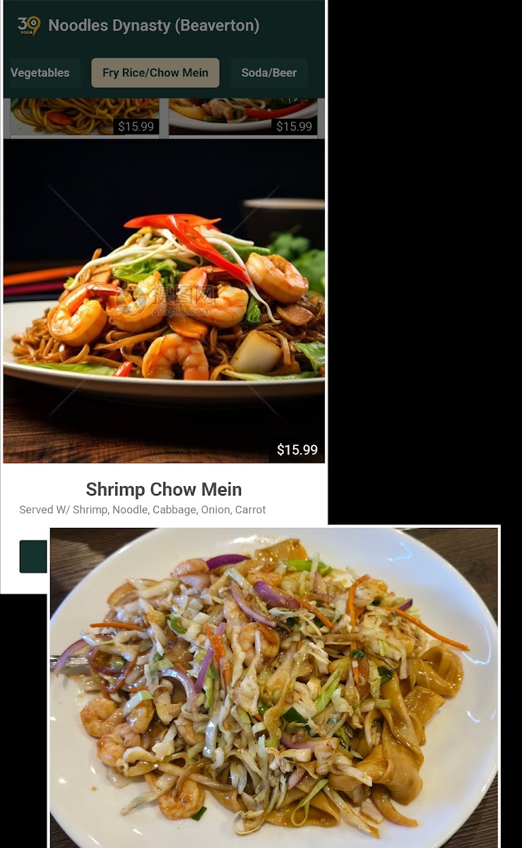 Menu Noodle Dynasty-1