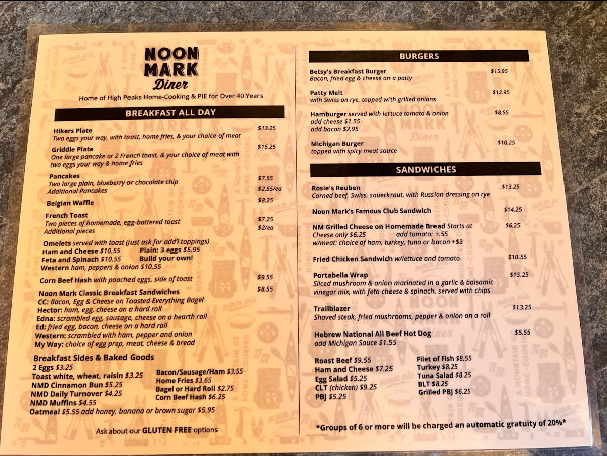 Menu Noon Mark Diner-3